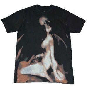 Travis Scott T Shirt S Faded Black Coachella 2025 Weekend 2 Exclusive NEW